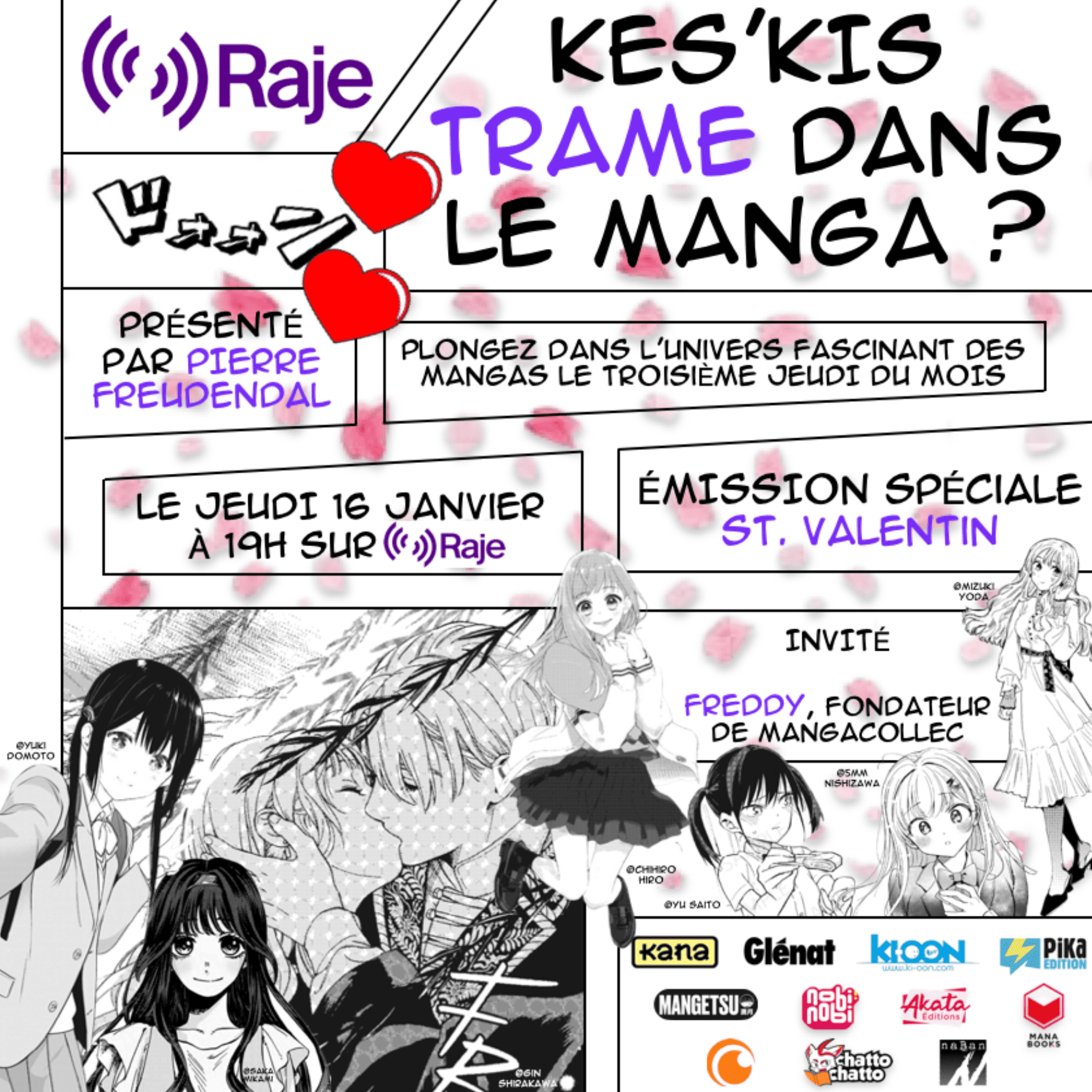 Kes'kis trame dans le manga ? - Spéciale St. Valentin